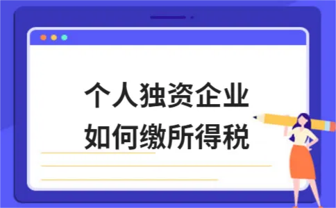 个人独资企业如何缴所得税 个人独资企业如何缴所得税